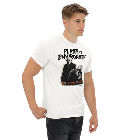 Nosferatu inspired vampire illustration gothic streetwear tee