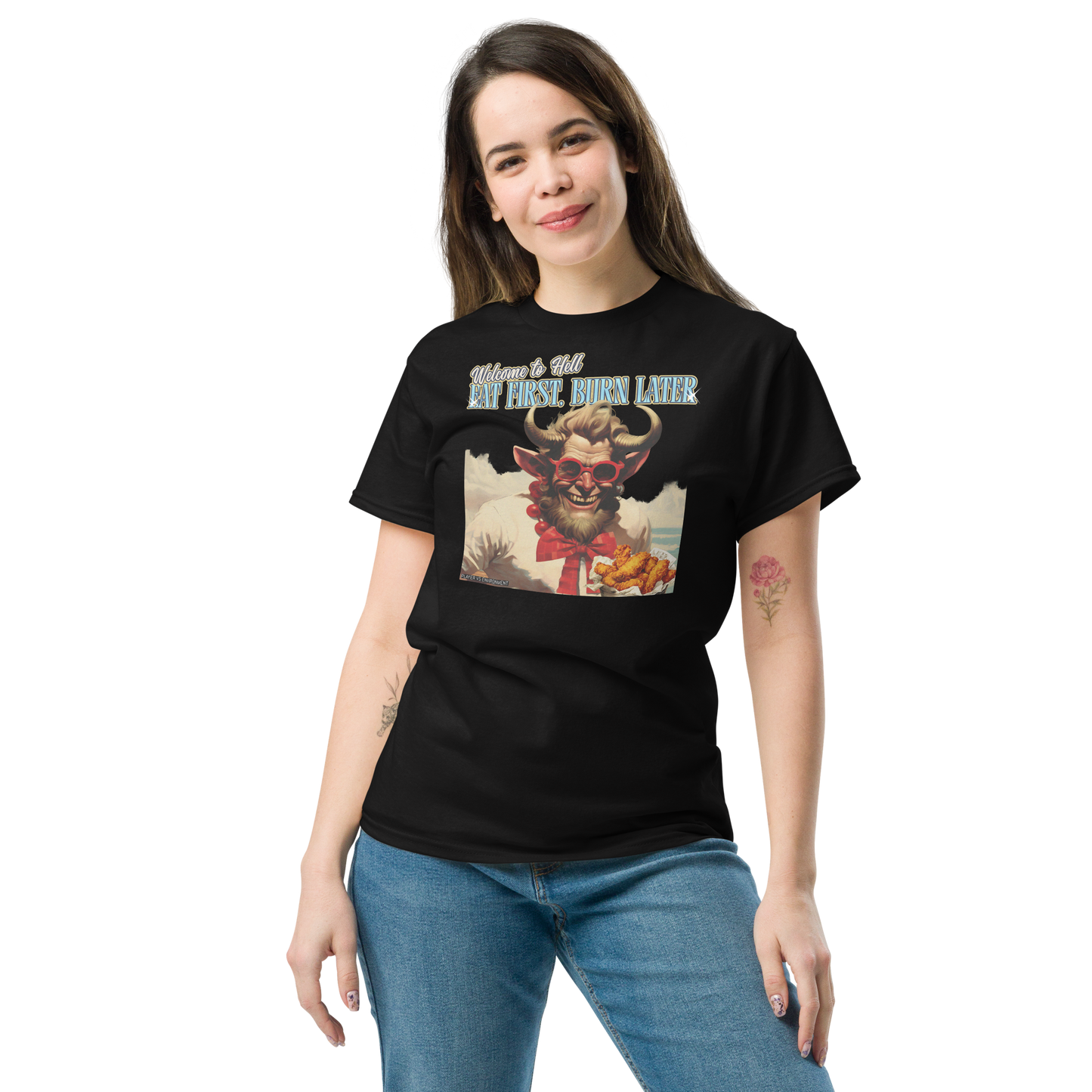 Dark humor streetwear shirt